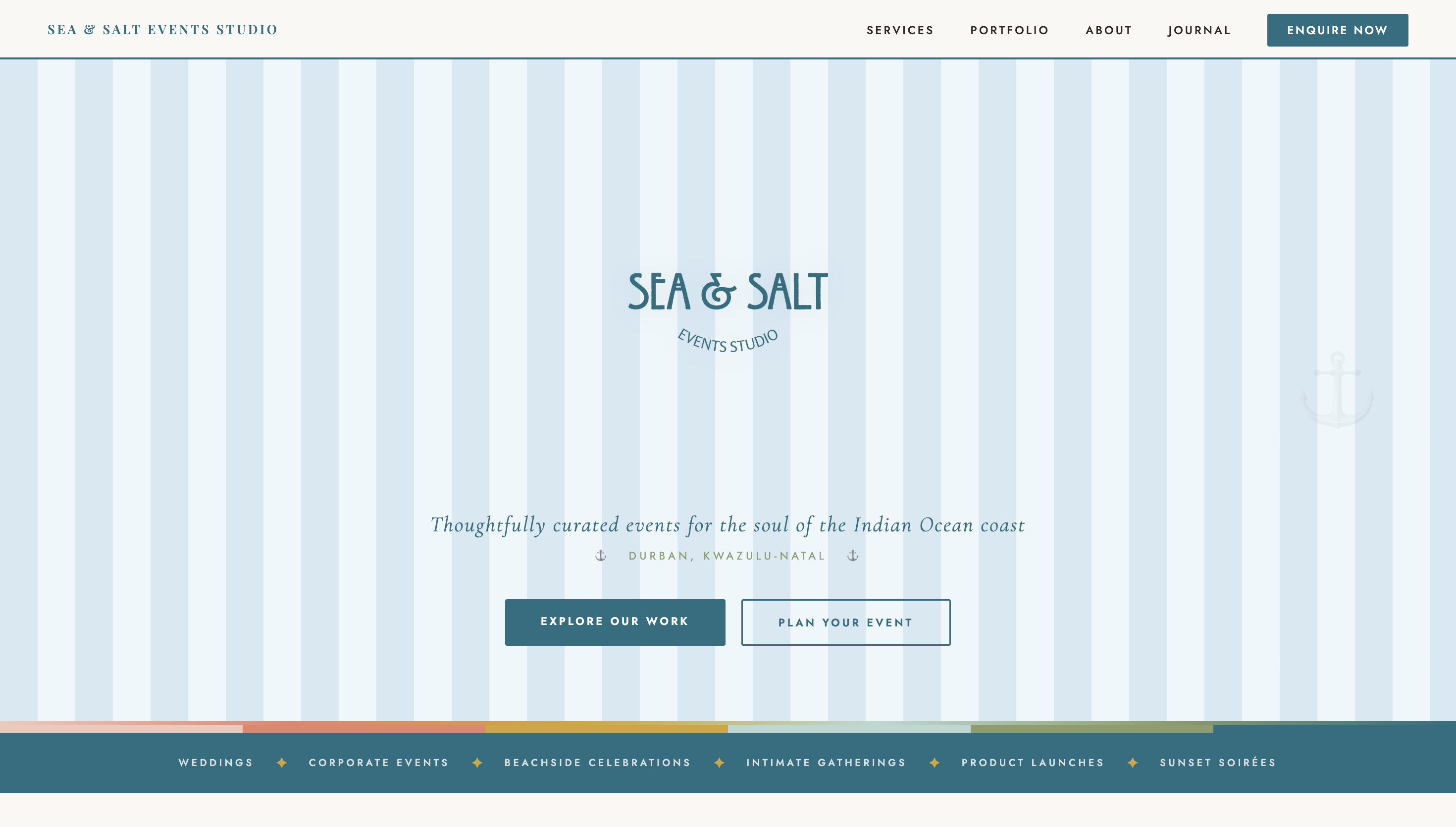 Sea & Salt Events Studio · Durban